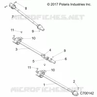 SYSTEME DE TRANSMISSION, FRONT, MID, REAR PROP SHAFT