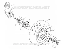 ROUE AVANT Sport 400L W958540 (4930133013B003)