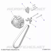 ENGINE, ALTERNATEUR