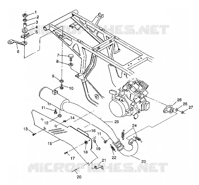 ECHAPPEMENT 4X4 350L W938139 (4924052405006A)
