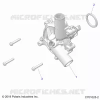 REFROIDISSEMENT, WATERPUMP