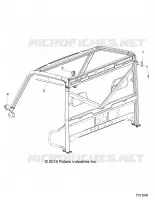CHASSIS, CAB CADRE EDGE COVER