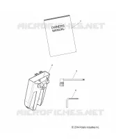TOOLS, BELT HOLDER, TOOLS, AND MANUEL DU PROPRIETAIRE