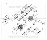SYSTÃˆME DE TRANSMISSION, MAIN GEARCASE INTERNALS