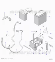ELECTRICITE, BATTERY/BOX AND CABLES