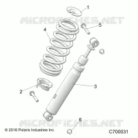 SUSPENSION AVANT SHOCK MOUNTING