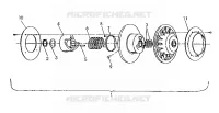EMBRAYAGE DE TRANSMISSION 440 (4921242124030A)