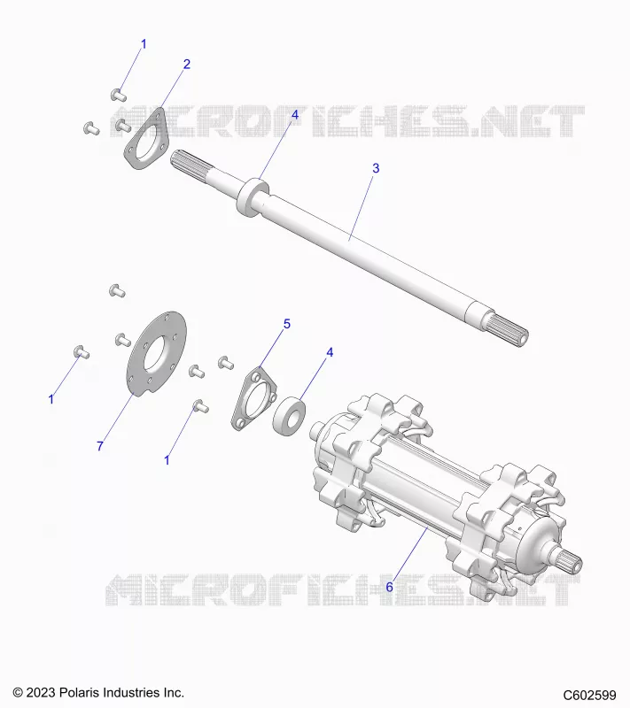 DRIVE TRAIN, JACKSHAFT AND ARBRE DE TRANSMISSION