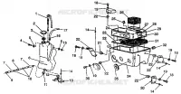 RESERVOIR D'HUILE/BOITE A AIR XLT E940767,  XLT SP E940667    XLT SKS E940567 (49274227420027)