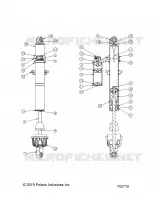 SUSPENSION, AMORTISSEUR AVANT INTERNALS
