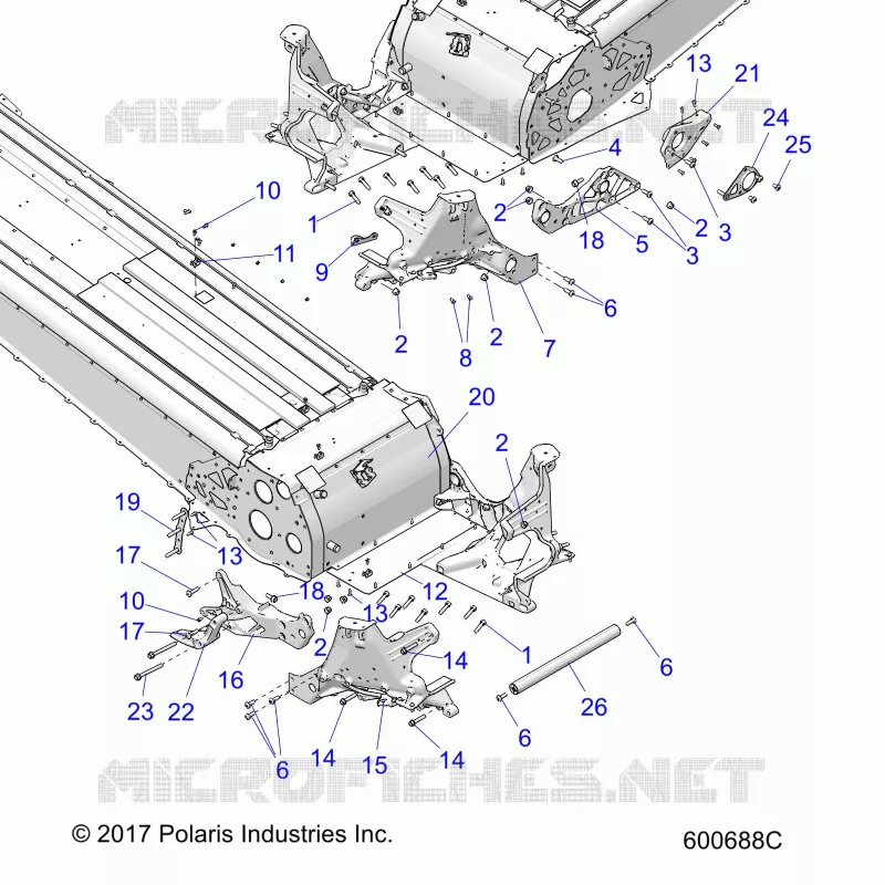CHASSIS, BULKHEAD ASM.