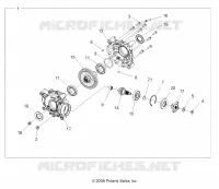 DRIVE TRAIN, PONT ARRIERE INTERNALS