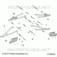 SUSPENSION AVANT CONTROL ARMS