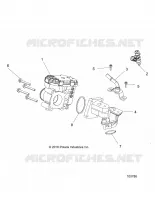 ENGINE, CORPS DE PAPILON AND FUEL RAIL