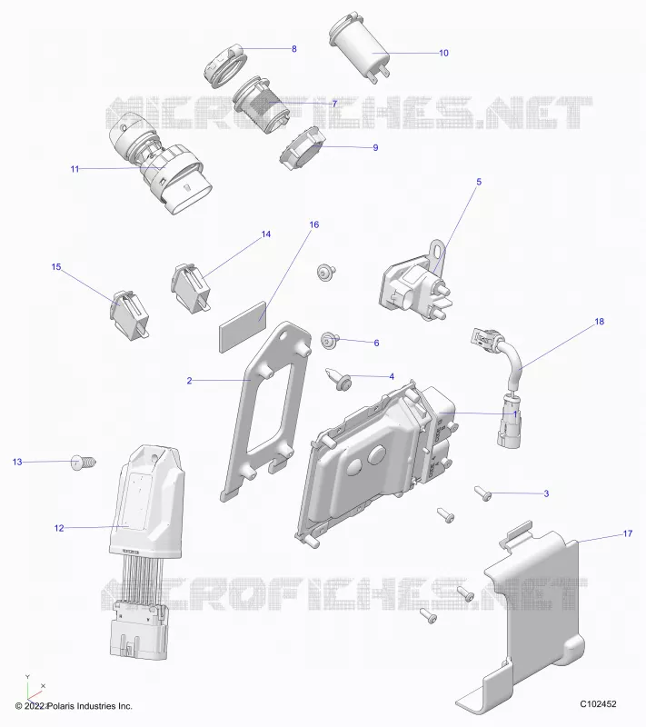 ELECTRICITE, SWITCHES, SENSORS AND ECM
