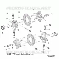 SUSPENSION AVANT HUB