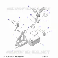 ELECTRICITE, BATTERY, MANUAL START POWER UP COMPONENTS