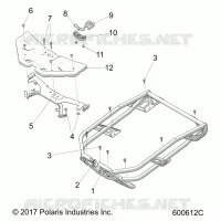 CHASSIS, RACK ASM., ADVENTURE