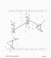SUSPENSION, REAR BARRE STABILISATRICE
