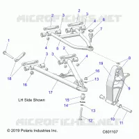 TRIANGLES SUSPENSIONS AVANT 