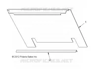 PANNEAU ARRIERE WITHOUT LATCH