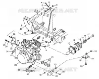 SUPPORT MOTEUR Sportsman 400L W97AC38C (4939673967A010)