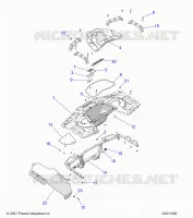 CARROSSERIE ARRIERE RACK