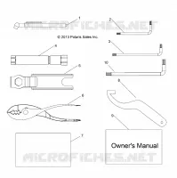 REFERENCES, TOOL KIT AND MANUEL DU PROPRIETAIRES
