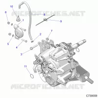 SYSTÃˆME DE TRANSMISSION, MAIN GEARCASE MOUNTING