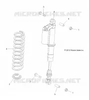 SUSPENSION AVANT SUPPORT AMORTISSEUR 