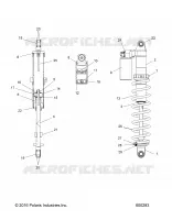 SUSPENSION, AMORTISSEUR ARRIERE TRACK (7044563)