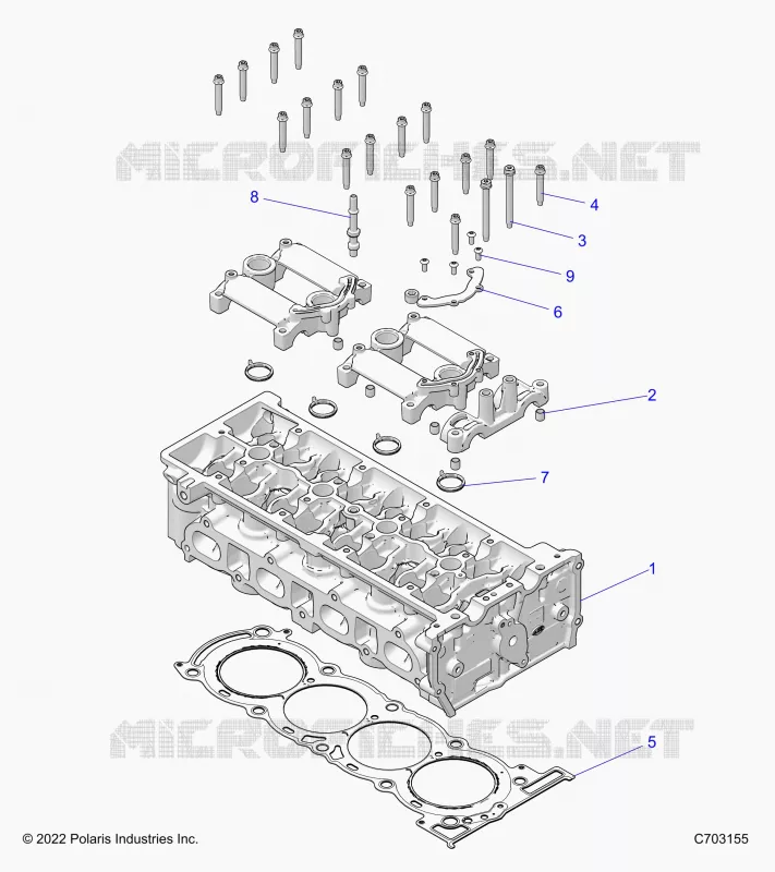 ENGINE, CULASSE
