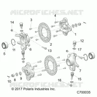 SUSPENSION AVANT HUB