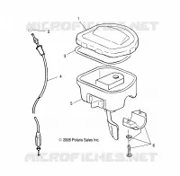 INSTRUMENTS, ACCELERATEUR ASM/CABLE