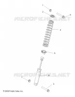 SUSPENSION AVANT SUPPORT AMORTISSEUR 