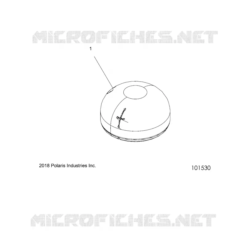 BODY, POMPE A CARBURANT COVER