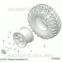 ROUES, REAR