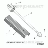 DRIVE TRAIN, ARBRE DE TRANSMISSION AVANT