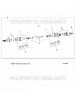 SYSTEME DE TRANSMISSION, FRONT HALF SHAFT