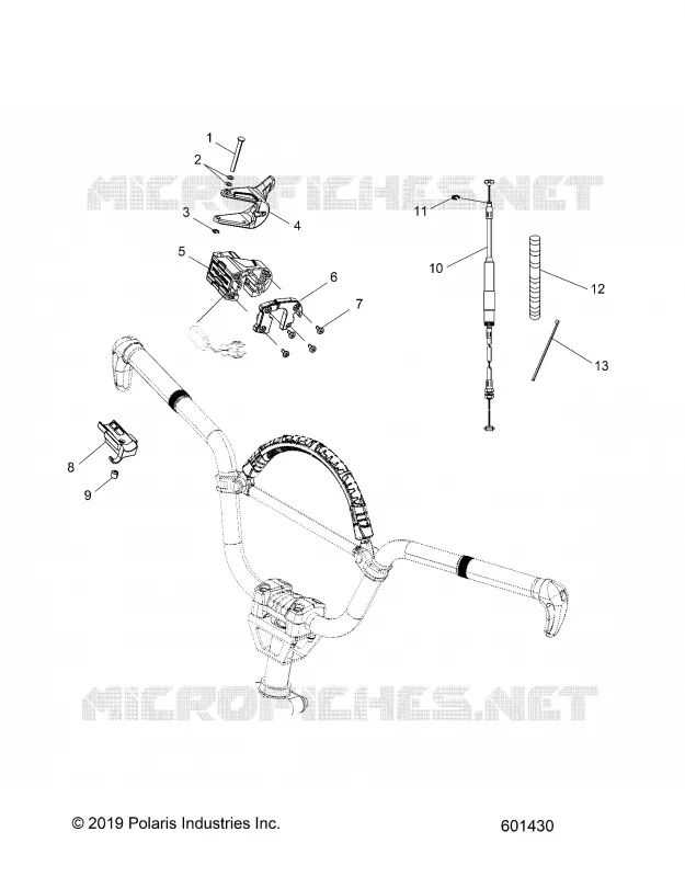 MOTEUR, THROTTLE CONTROL ASM.