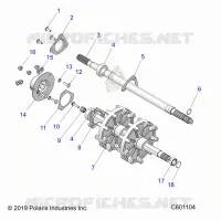 SYSTEME DE TRANSMISSION, JACKSHAFT AND DRIVESHAFT