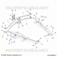 SUSPENSION ARRIERE TRAILING ARMS MOUNTING