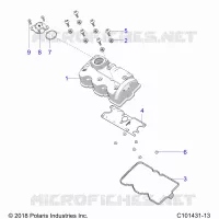 ENGINE, COUVERCLE SOUPAPE