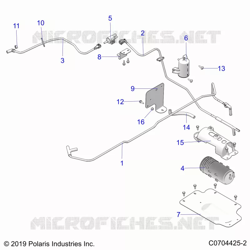 CARBURANT SYETEM, CARBURANT TANK EVAP, CANISTER AND LINES