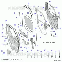 PORTES, FRONT, POWER