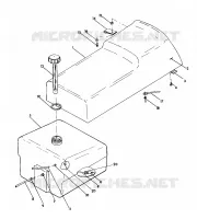 SIEGE/RESERVOIR ASSEMBLY WideTrak (4921302130003A)