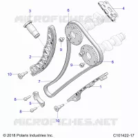 CHAINE DE DISTRIBUTION AND SPROCKET