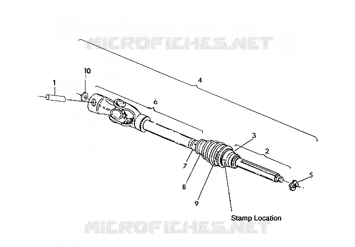 CARDAN 250 6x6 / W928727 (4922842284011A)