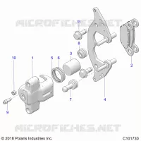 FREIN AVANT CALIPER
