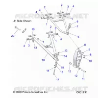 TRIANGLES SUSPENSIONS AVANT 